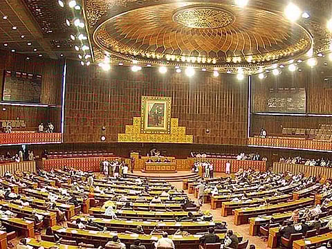 A joint session of Pakistan's parliament passed the Supreme Court (Practice and Procedure) Bill, 2023 on Monday, April 10, 2023, after it was returned by President Alvi for reconsideration.