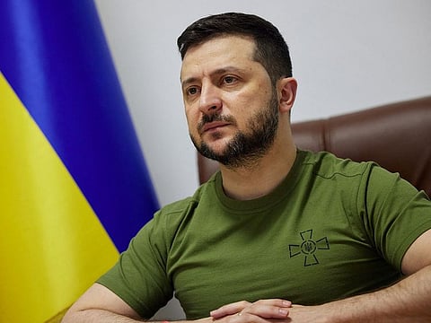 File picture: Ukrainian President Volodymyr Zelensky.