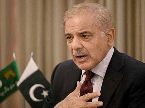 Pakistan Prime Minister Shehbaz Sharif.
