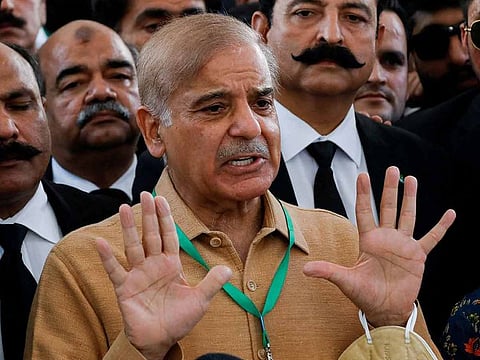 Pakistan Prime Minister Shehbaz Sharif.