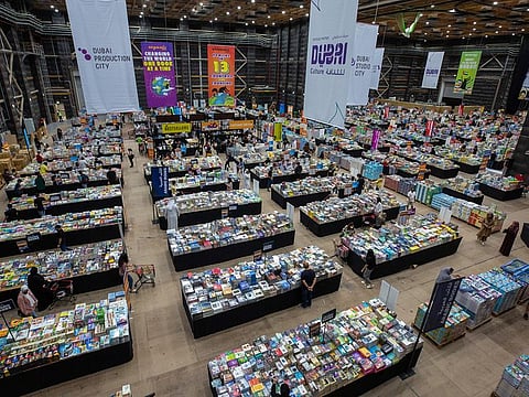 Third edition of the world’s biggest book sale, ‘Big Bad Wolf Books’. Being held from April 14-24 in Dubai Studio City, the 11-day event will display more than one million books.
Photo: Stefan Lindeque/Gulf News