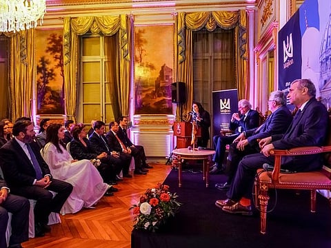 The interfaith iftar gathered public figures and representatives of the different religious communities established in France, including Islam, Judaism, Christianity, Buddhism and Sikhism, at the UAE Embassy in Paris.