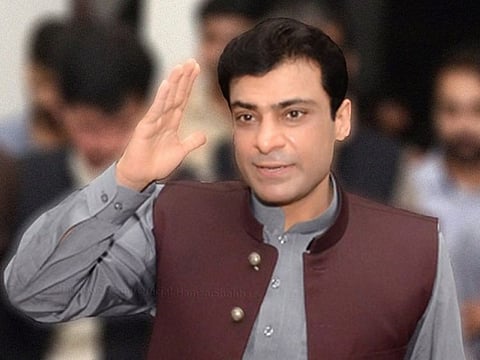 Opposition’s joint candidate Mohammad Hamza Shahbaz