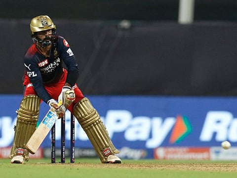 Dinesh Karthik laid the foundation for the Royal Challengers Bangalore win with an amazing half-century.