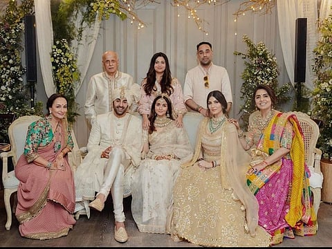 Ranbir Kapoor's family portrait