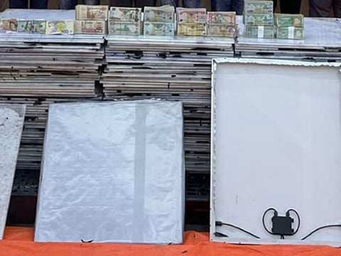 The seized drugs, caught in an operation called ‘Panels’, are worth around Dh68.6 million.