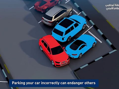 Blocking cars or parking in a way that blocks traffic or pedestrian movements should be avoided.