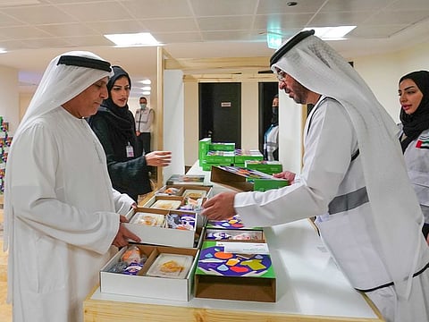 RTAs' director-general Mattar Al Tayer (left) during one of the Ramadan initiatives