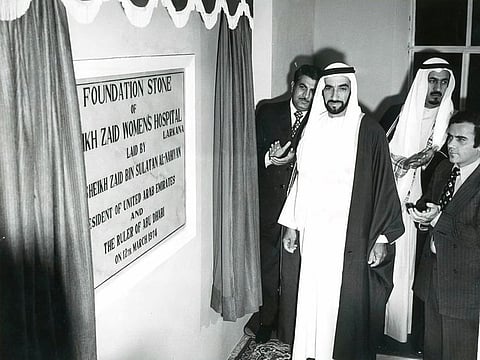 Sheikh Zayed bin Sultan Al Nahyan was renowned for helping communities in need around the world