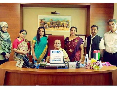 On the 60th birth anniversary of Kalpana Chawla on March 17, the logo of the award was unveiled by Dr Zulekha Daud.