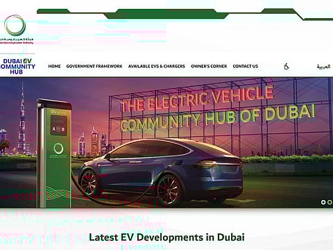 The Dubai EV Community Hub website aims to increase electric vehicle (EV) adoption by centralising information regarding Electric Vehicle developments in Dubai.
