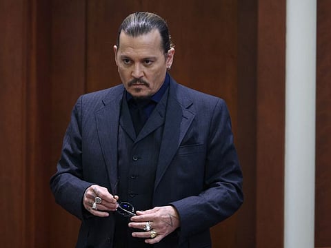 US actor Johnny Depp.