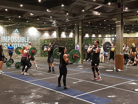 The Seven's CrossFit competition saw 44 elite category athletes battle for the Dh10,000 top prize.