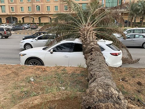 Moderate to heavy thunderstorms accompanied by active downward winds, with a speed of more than 60 km/h, experienced in many parts of the country.