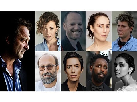 The jury of the 75th edition of the Cannes Film Festival