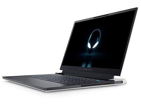 The Alienware X15 R2 laptop