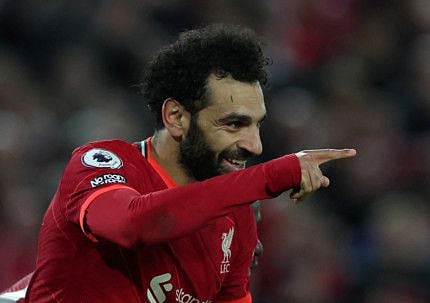 Salah has contributed 22 goals and 13 assists in just 31 Premier League games.