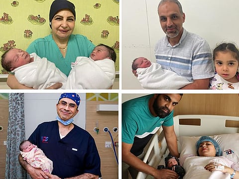 The first babies of Eid Al Fitr in the UAE.