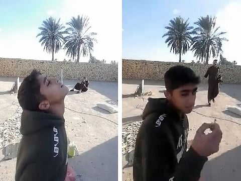 “A sniper in Iraq puts a child’s life on the line. He risks the life of a child to prove his worth,” the non-governmental group, Iraqi Observatory for Human Rights tweeted without details.