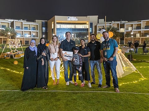 Starkey and Sanad Team at the Eid festivities