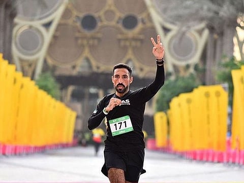 The 34-year-old is also an elite long-distance runner who has completed seven full marathons