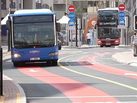 Earlier, Dubai completed the construction of dedicated bus lanes stretching 11.6km