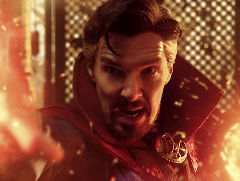 Benedict Cumberbatch in “Doctor Strange in the Multiverse of Madness.”