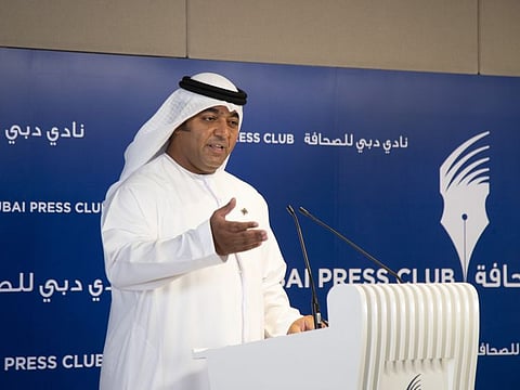 Maqsoud Kruse, Chairperson of the National Human Rights Institution (NHRI) in the UAE, during a media briefing in Dubai on 9th may 2022
Photos Anas Thacharpadikkal/Gulf News