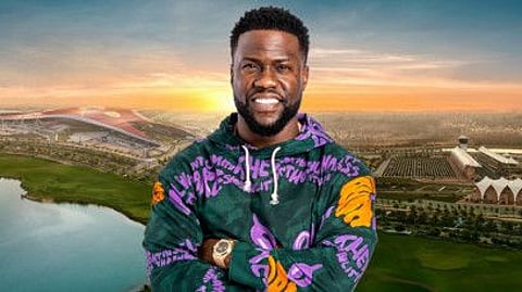 Kevin Hart has signed on as the 'Chief Island Officer' of Yas Island Abu Dhabi
