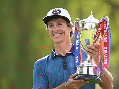 Thorbjorn Oleson (Den), the 2022 Betfred British Masters champion.