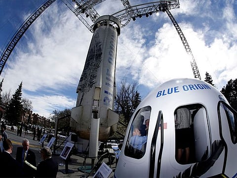 Blue Origin is also building a massive orbital class rocket and aims to send humans to the moon later this decade.
