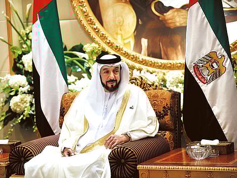 Sheikh Khalifa bin Zayed Al Nahyan. Through his presidency, Sheikh Khalifa exhibited the characteristics inspired by his father Sheikh Zayed Bin Sultan Al Nahyan, based on a modest and open management style. He dealt with those who worked with him with dignity and respect, giving them flexibility to take the initiative, skilfully maintaining their trust and motivating them to make constant effort.