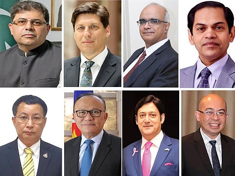 The UAE’s diplomatic community expresses sincerest condolences on the passing of UAE President His Highness Sheikh Khalifa Bin Zayed Al Nahyan on Friday.