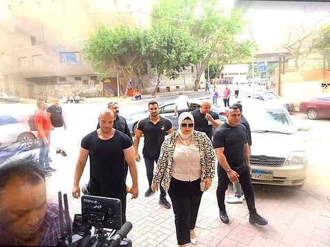 The biology teacher provoked a big controversy after she appeared in pictures surrounded by several bodyguards allegedly on her way to deliver a private tuition for secondary school students.