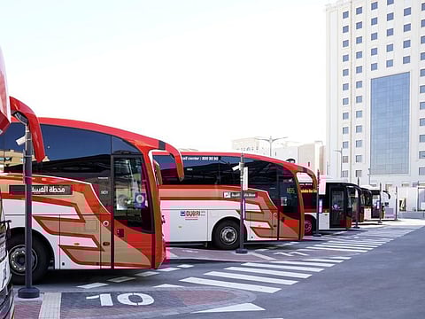 Route E100 will run from Dubai's Al Ghubaiba Bus Station to Abu Dhabi