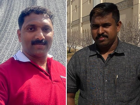 From left: Diyona Anna Binu and Shafeer Panichayil, winners of Dh500,000 in the latest Big Ticket weekly draw.