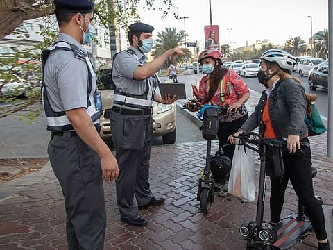 Abu Dhabi Police launch a special campaign to raise awareness about traffic rules for e-scooter riders.