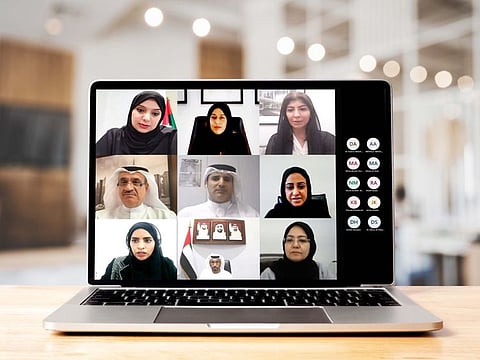 The virtual meeting of the People of Determination Higher Committee was chaired by the Minister of Community Development