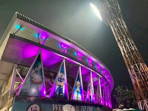 Eden Gardens is all decked up host the first two play-offs of IPL 2022 season tomorrow and day after.