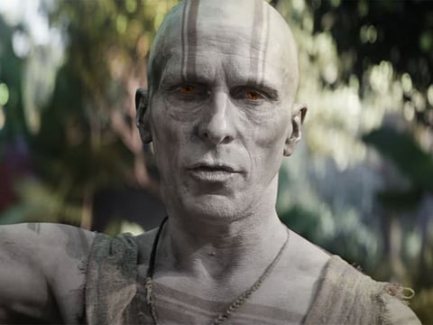 Christian Bale in 'Thor: Love and Thunder'