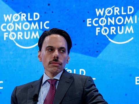 Prince Faisal bin Farhan Al Saud, Saudi Arabia's foreign minister, during a panel session on day two of the World Economic Forum (WEF) in Davos, Switzerland, on May 24, 2022.