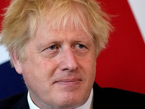 Britain's Prime Minister Boris Johnson in London on May 24, 2022.