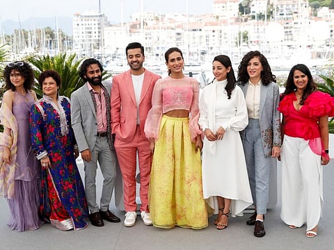 Photocall for the film "Joyland" in competition for the category Un Certain Regard - Cannes, France, May 22, 2022.