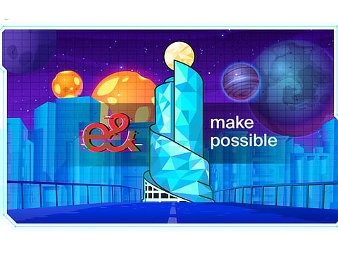 e& is powering up the NFT space, and it has the blockchain background to make it happen. the UAE entity oversaw Dh10 billion worth of blockchain deals last year.