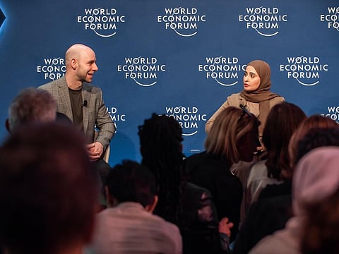 Taking part in a session entitled ‘4 Working Days a week ... a necessity or a luxury?’, held on the sidelines of WEF in Davos, Ohood bint Khalfan Al Roumi said that the UAE had been proactive in embracing new and future trends in government work.