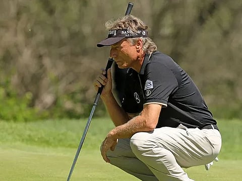 Bernhard Langer is just two shots back with a round to go in the Senior PGA Championship.