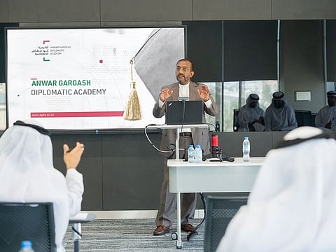 During a session of the Summer Academy Programme