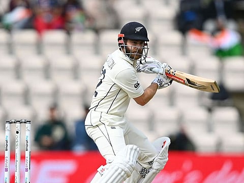 New Zealand captain Kane Williamson was out for a duck in the warm-up match.