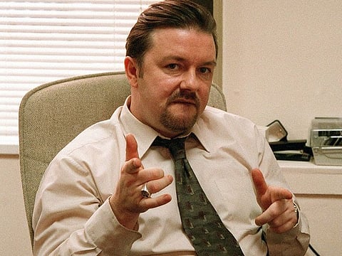 Ricky Gervais in the original 'The Office'