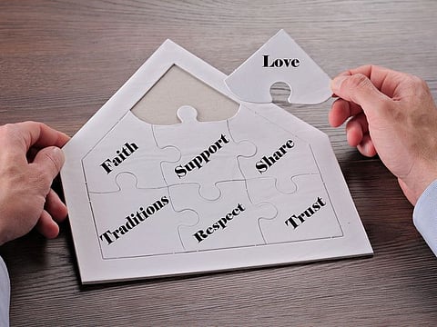 Each home has its own value system.